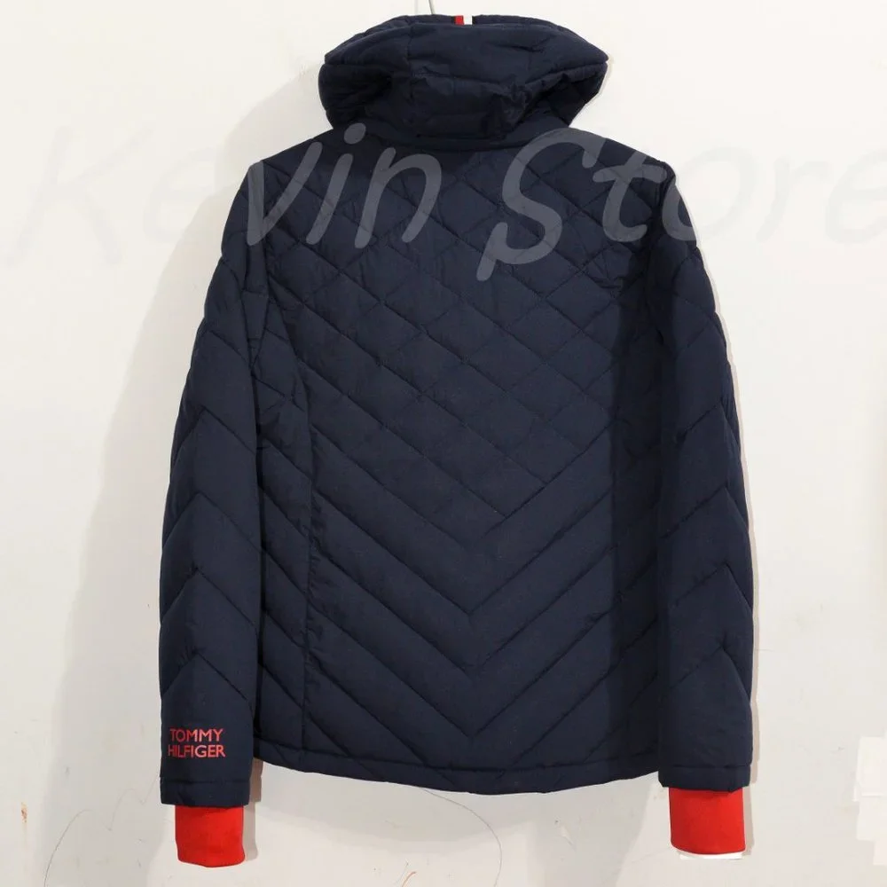 NWT NAVY Tommy Hilfiger Ladies' Packable Jacket - Picture 8 of 12